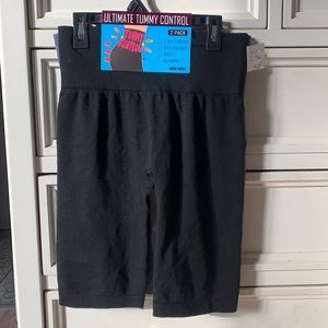 2 Pack biker shorts, size small/medium, brand new with tags